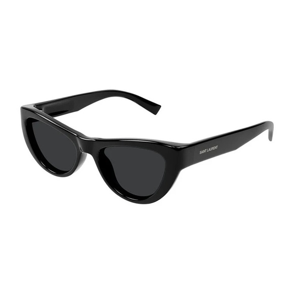 Saint Laurent Sunglasses SL676 001 Shiny Black/Black - Picture 1 of 1